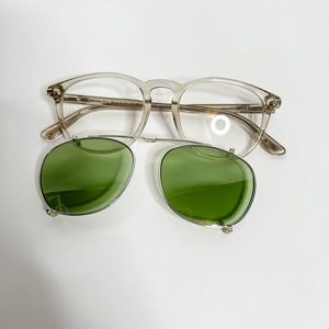 Tom Ford Unisex Sunglasses With Clip On